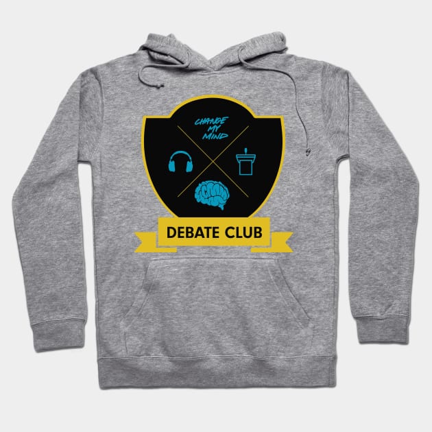 Change My Mind Debate Club (SHOW COLORS) Hoodie by Change My Mind Podcast